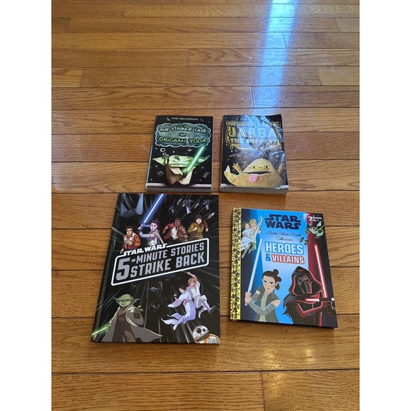 Bundle 4 Star Wars Children's Books Lot of 4 Story Books Collection - Picture 1 of 9